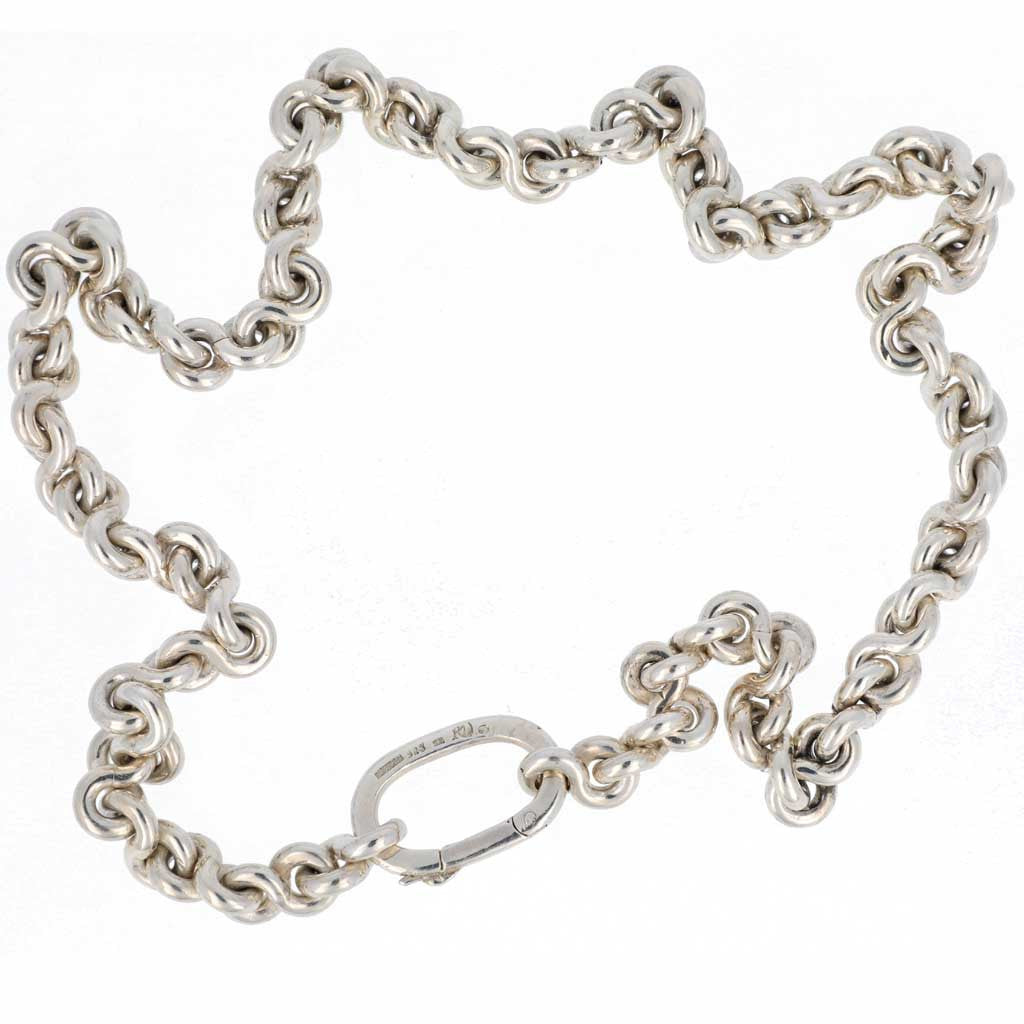 Collar plata infinito