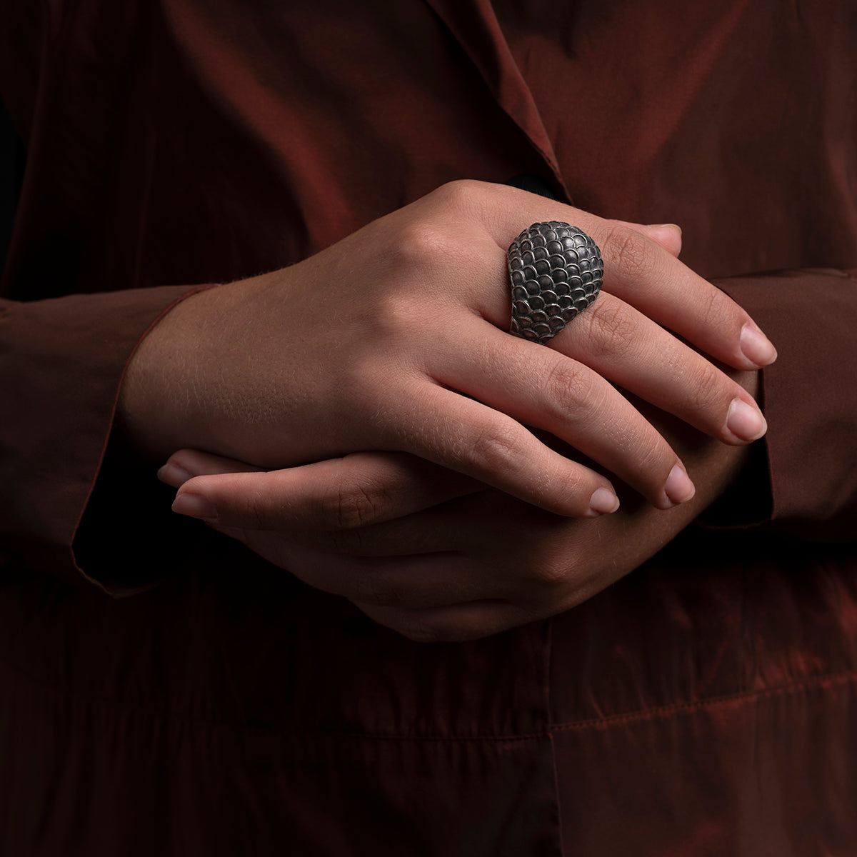 Anillo Dragon con volumen