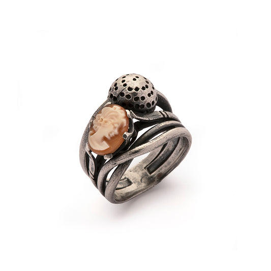 Anillo camafeo