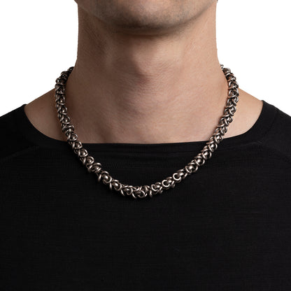 Cadena plata unisex