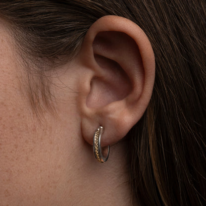 Pendientes Aro plata modelo