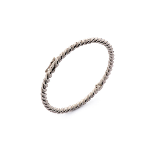 Pulsera Plata con cierre