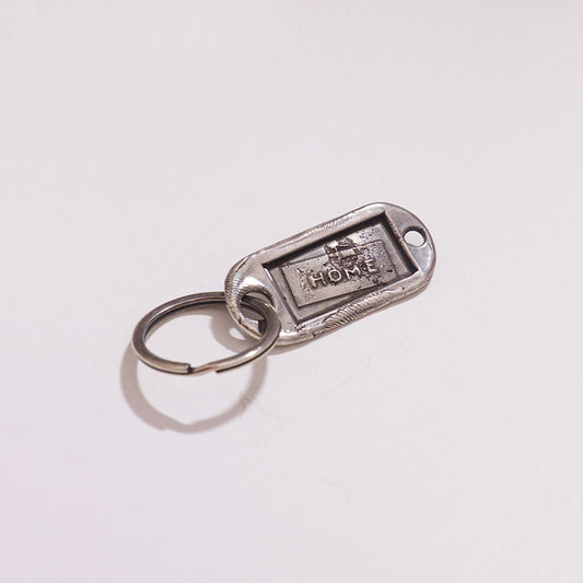 Llavero Plata oscura